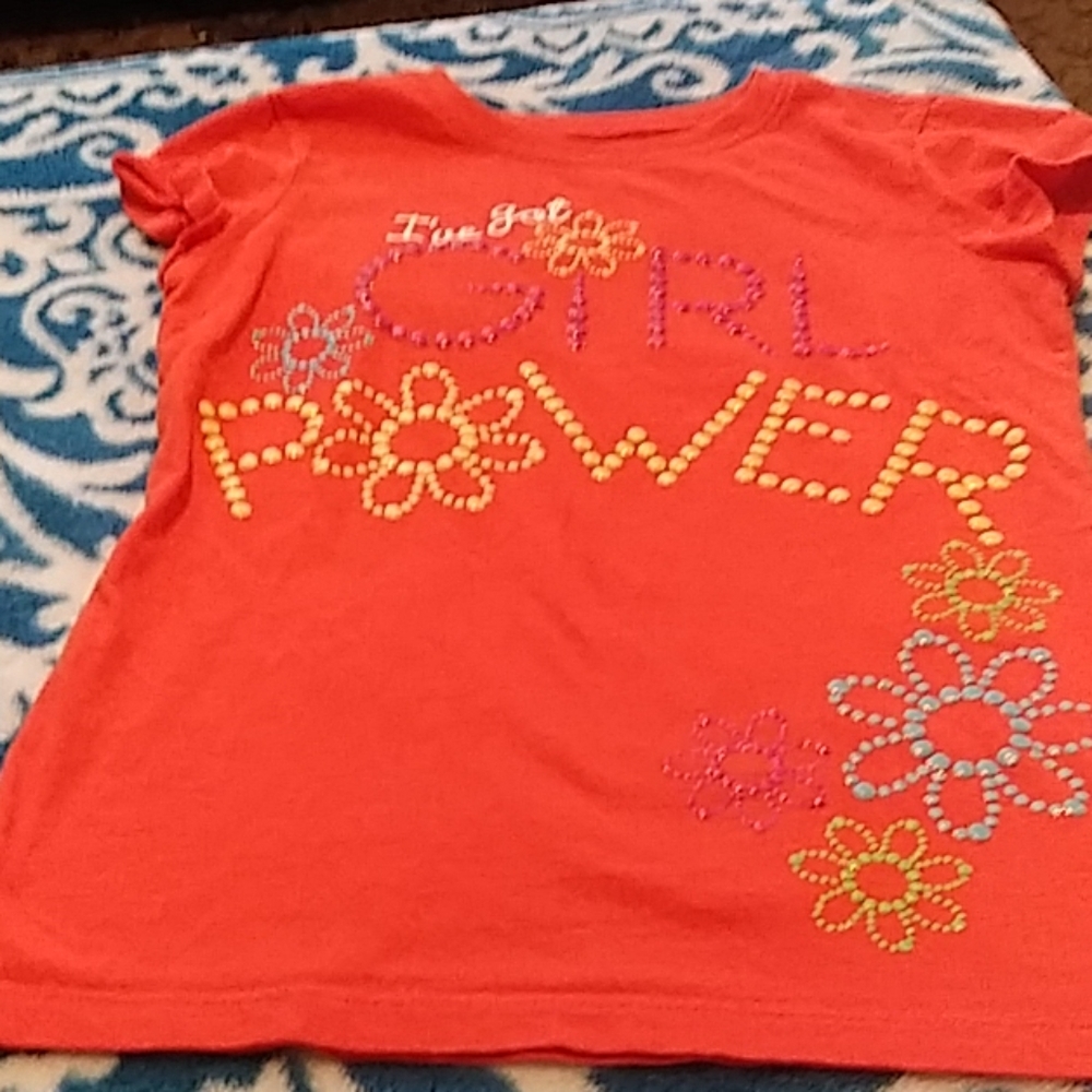 Size 7/8 girls tshirt and tank